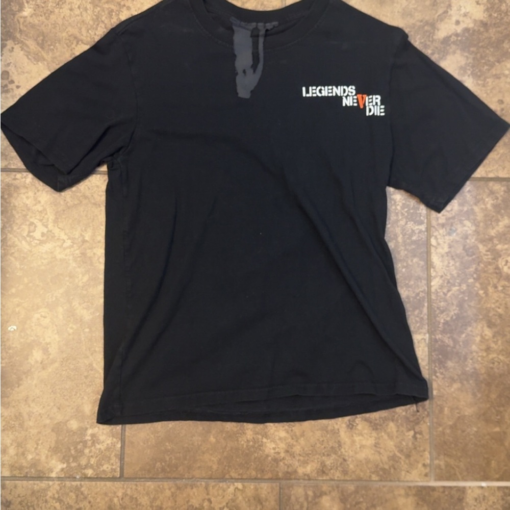 VLONE Legends Never Die Black Tee
